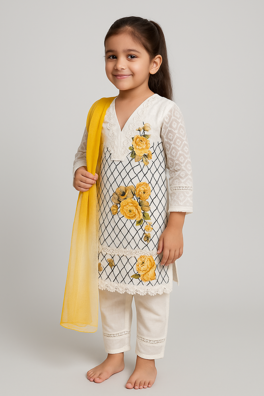 Girls Fancy Dress | Fancy Kurti Set For 4Y To 10Y Girls | Femina Kids Wear