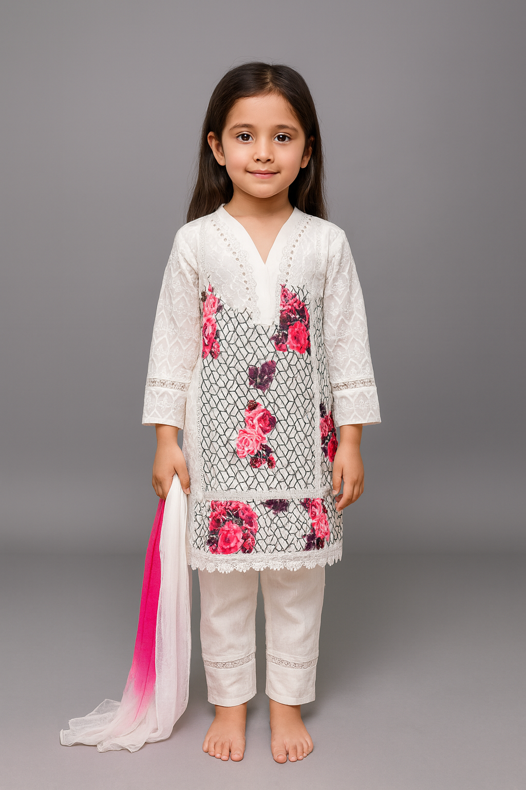 Girls Fancy Dress | Fancy Kurti Set For 4Y To 10Y Girls | Femina Kids Wear