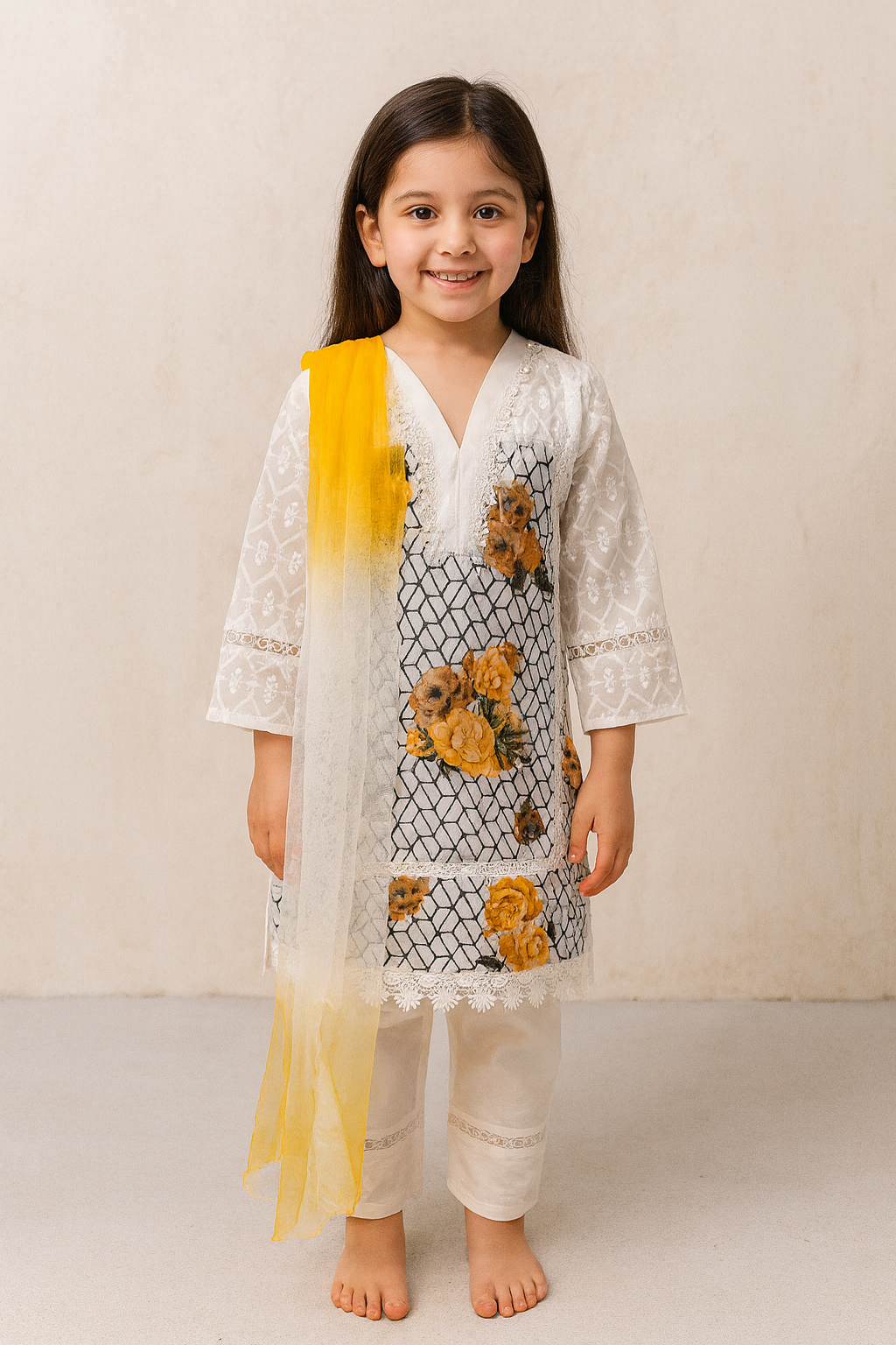 Girls Fancy Dress | Fancy Kurti Set For 4Y To 10Y Girls | Femina Kids Wear