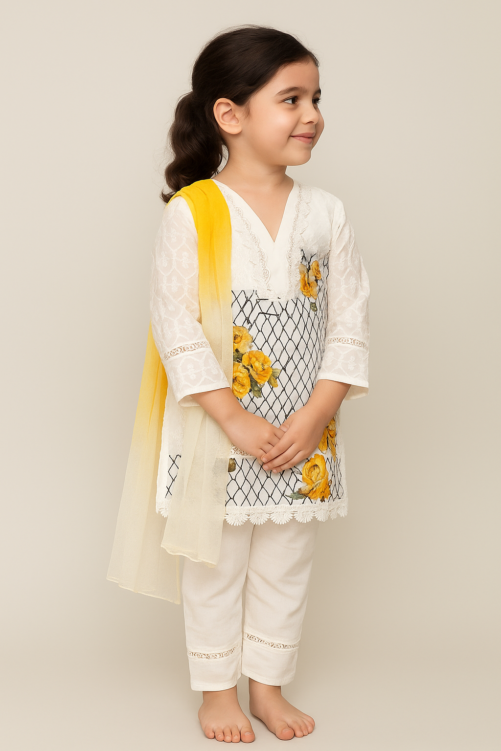 Girls Fancy Dress | Fancy Kurti Set For 4Y To 10Y Girls | Femina Kids Wear